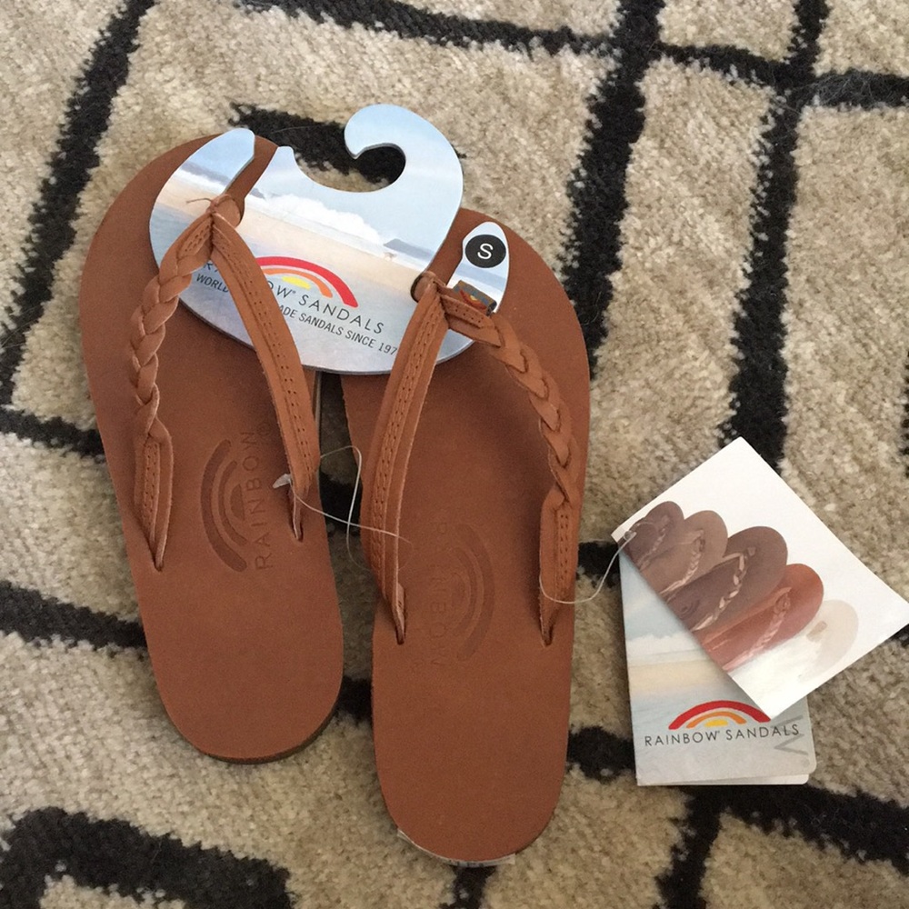Braided Rainbow Sandals